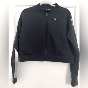 ⭐️5/$25⭐️ Puma Black Sweatshirt Track Jacket
